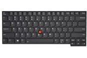 Tastatur - Lenovo Chicony - Bærbar tastatur - til udskiftning - Tysk - Sort - 01YP292