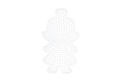 Kreativt Legetøj - Hama Ironing bead plate - Pop - 330
