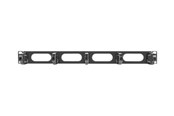 Kabel Organisering - Lanberg AK-1205-B - cable organizer - 1U - 19" - AK-1205-B