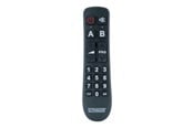 Fjernbetjening - Schwaiger 2 in 1 universal remote control - black - UFB1100533