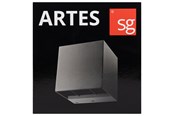 Lamper - SG Armaturen Artes udendørs væglampe 8W LED 2700K, hvid - 641700