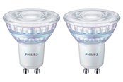 Lyskilder - Philips LED pære Spot 3,8W/922-927 (50W) 36° WarmGlow dæmpbar 2-pak GU10 - 929002065718