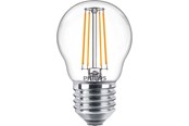 Lyskilder - Philips LED pære Classic Krone 4,3W/827 (40W) Klar E27 - 929001890555