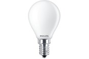 Lyskilder - Philips LED pære Classic Krone 4,3W/827 (40W) Mat E14 - 929001345555