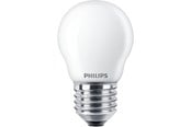 Lyskilder - Philips LED pære Classic Krone 6,5W/827 (60W) mat E27 - 929002029255