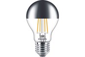 Lyskilder - Philips LED pære Classic Standard 7,2W/827 (50W) topforspejlet dæmpbar E27 - 929002412801
