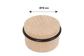 Beslag & hængsler  - Home>it Dørstopper Ø76 mm - eg - 12228