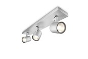 Lamper - Philips Runner spotskinne, 3xGU10, aluminium - 915004327701
