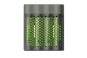 Batteri - GP ReCyko Speed-oplader M451 (USB), inkl. 4 stk. AA 2600mAh NiMH batterier - 202239