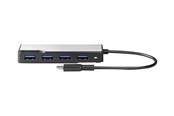 USB hub - ALOGIC USB-C Fusion SWIFT 4-in-1 Hub USB hub - USB 3.0 - 4 ports - Grå - UCFUUA-SGR