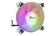 Kabinet Køler - Inter-Tech Argus RS-061 RGB - Kabinet køler - 120mm - Hvid - 88885531