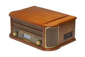 Mikrosystem - DENVER MRD-51 - Retro music system - LP - CD - FM - DAB - Wood *DEMO* - MRD-51