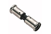 Alu-pex systemer - Henco pres muffe pvdf 40 x 40 mm - 15PK-4040