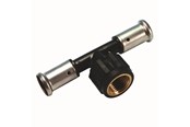 Alu-pex systemer - Henco pres tee pvdf med indvendig gevind 63 x 2 x 63 mm - 13PK-631063-N
