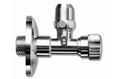 Fittings - Megatherm Unite stopventil 1/2" x 1/2" med 77 mm roset lang version - 744388904
