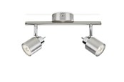 Lamper - Philips Meranti spotskinne, 2xGU10, mat krom - 915005222201
