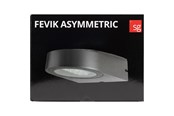 Lamper - SG Armaturen Fevik asymmetrisk grafit asymmetrisk3000k - 623250