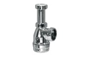 Reservedele & tilbehør til armaturer - Purus pungvandlås 32 mm x 114 med teleskoprør forkromet pp - 750411-050