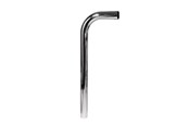 Reservedele & tilbehør til armaturer - Purus afløbsrør vinklet 32 x 220 x 680 mm uden roset forkromet abs - 750233-010