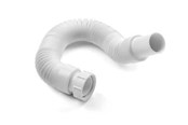 Reservedele & tilbehør til armaturer - Purus Jafo afløbsslange 114 x 32 mm hvid 440-1020 mm - 747484-110