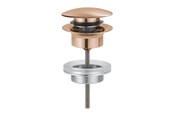 Reservedele & tilbehør til armaturer - Grohe Push-up bundventil, børstet warm sunset - 65807DL0