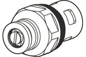 Reservedele & tilbehør til armaturer - Børma ventiloverdel varm - F960646NU