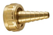 Slanger, koblinger, beslag og tilbehør - Nito Konisk Slangespids Ø 6,3 mm til 15 mm m/1/2" Omløber - 27L42A4