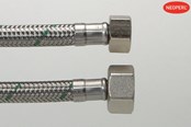 Reservedele & tilbehør til armaturer - Neoperl tilslutningsslange rustfri 3/8lx1/2l 400 mm - 38802504001