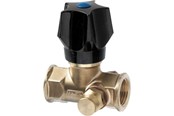Fittings - Frese stopventil DN20 M/M med kontraventil, rå med greb - 26-1144