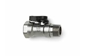 Fittings - IMI Hydronic Kuglehane TA 400 1/2" muffe/nippel sort greb - 58410615