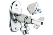 Fittings - FM Mattsson Mora Garden II gårdposteventil m/nøgle+greb 300-450mm - 700980
