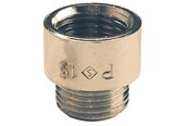 Fittings - Unite haneforlænger 25 mm x 1/2" krom - 743171025