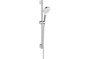 Brus og monteringstilbehør - Hansgrohe crometta 1jet brusesæt 65 cm hvid/krom - 26533400