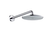 Brus og monteringstilbehør - Hansgrohe Raindance S 240 hovedbruser med bruserbøjning, 1 stråletype, krom - 27474000