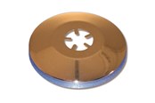 Brus og monteringstilbehør	 - Megatherm Glideroset 1/2" x 70 mm forkromet messing - 728916004
