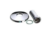 Brus og monteringstilbehør	 - Megatherm Tilgangsstykke 60 mm ll 3/4" x 1/2" nippel med roset - 728208004