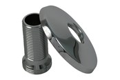 Brus og monteringstilbehør	 - Megatherm Tilgangsstykke 45 mm ll 3/4" x 1/2" nippel med roset - 728206004