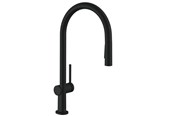 Blandingsbatterier og armaturer - Hansgrohe Talis 210 køkkenarmatur med udtræk, mat sort - 72800670