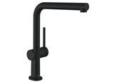 Blandingsbatterier og armaturer - Hansgrohe Talis 270 køkkenarmatur, mat sort - 72840670