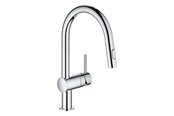 Blandingsbatterier og armaturer - Grohe Minta køkkearmatur med udtræk, krom - 32321002