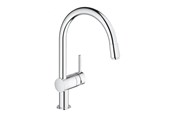 Blandingsbatterier og armaturer - Grohe Minta køkkenarmatur med udtræk, krom - 32918000