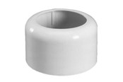Toiletter, sæder, bideter og reservedele - Purus Muffeskjuler hvid plast - 617893-000