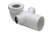 Reservedele & tilbehør til armaturer - Viega Tilslutningsbøjning 90° Ø110/155 x 50 mm - 191801
