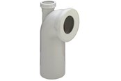 Toiletter, sæder, bideter og reservedele - Viega Klosetbøjning 90° med 40 mm studs kunststof/hvid - 110291