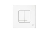 Installationssystemer - Gustavsberg triomont tryk duo hvid - GB1921102052