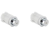 Installationssystemer - Geberit dobbelt fingertryk reparationssæt blank krom - 242.380.21.1