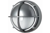 Lamper - Louis Poulsen Skotlampe LED 3000K, V2, halvafskærmet, klar, alufarvet - 5743150225