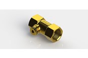 Fittings - JCH Kontraventil 2290 kontrollerbar messing 3/4" - 430327-006