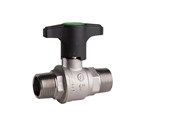 Fittings - Pettinaroli TEA kuglehane m/T greb 52TEU/2 nippel/nippel 1/2" - 52TEU/2-004