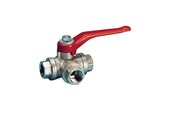Fittings - Pettinaroli kuglehane 3-vejs 240N/L 1" - 240NL-008